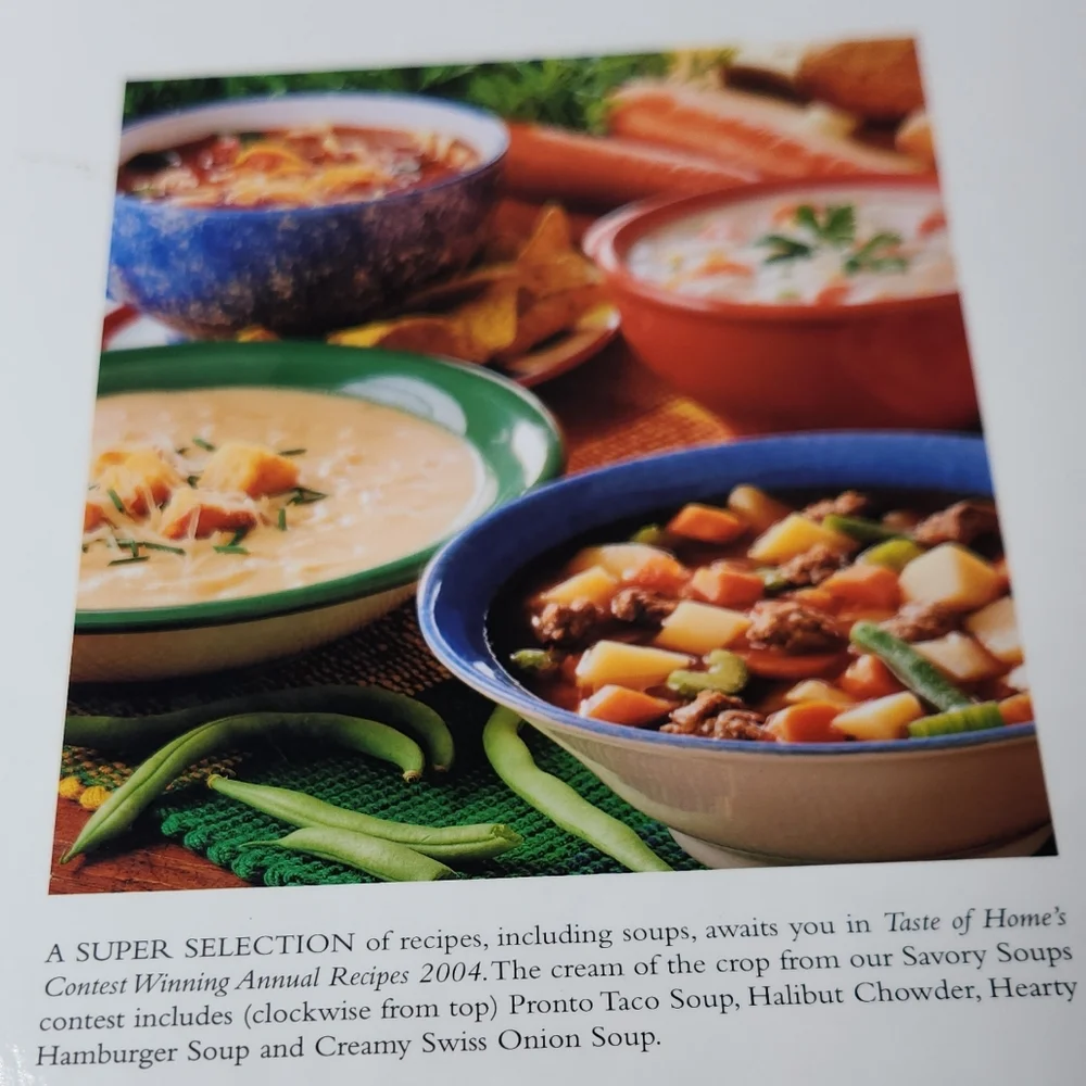 Taste Of Home Contest Winning Annual Recipes Hardcover 2004